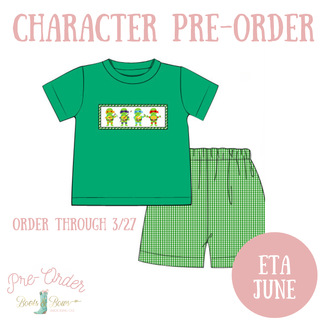 Character Pre-Order: Open Through 3/27 – Boots and Bows Smocking Co.