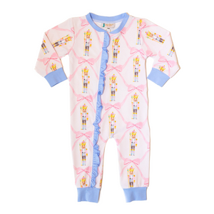 WHOLESALE: Baby Girl Pink Nutcracker Pajama (ETA September)