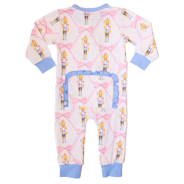 WHOLESALE: Baby Girl Pink Nutcracker Pajama (ETA September)