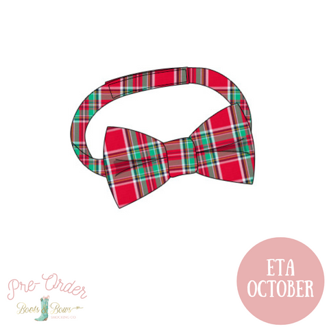 PRE-ORDER: Boys Christmas Plaid Bow-Tie (ETA OCTOBER)