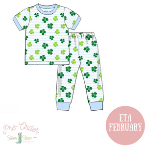 PRE-ORDER: Boys Shamrock Pajamas (ETA February)