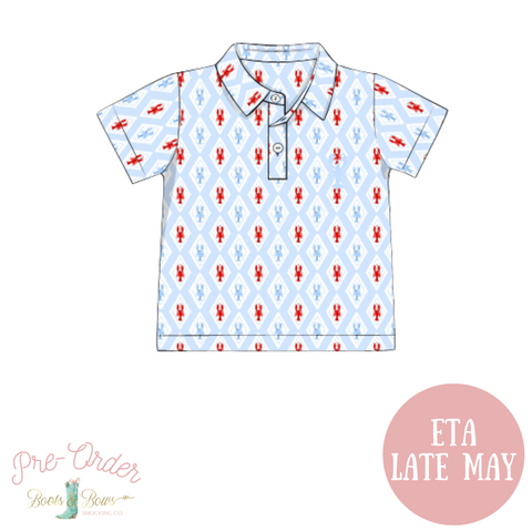 PRE-ORDER: Boys Lobster Polo (ETA Late May)