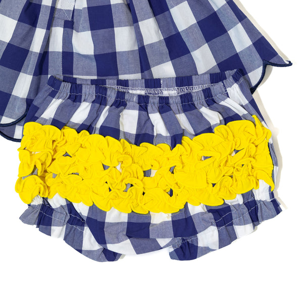 WHOLESALE: Girls Bluebonnet Diaper Set