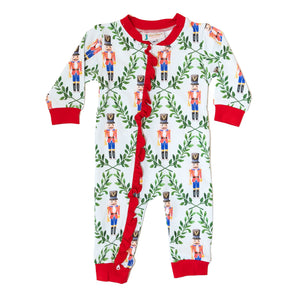 WHOLESALE: Baby Girl Red Nutcracker Pajama (ETA September)