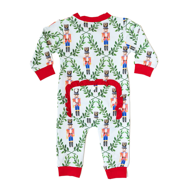 WHOLESALE: Baby Girl Red Nutcracker Pajama (ETA September)