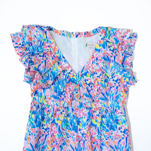 Women's Summer Soiree Flutter Dress