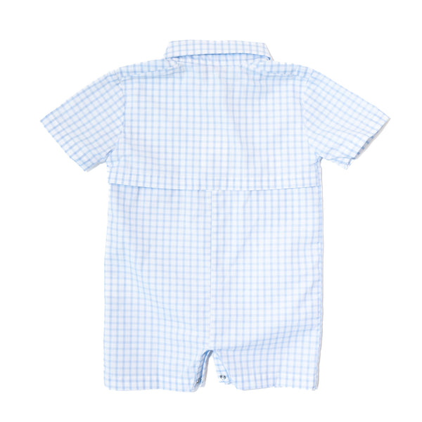 WHOLESALE: Boys Texas Flag Fishing Romper (ETA April)