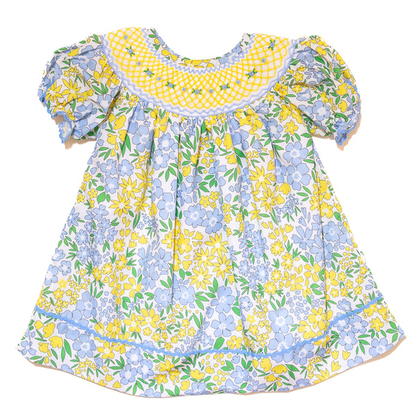 WHOLESALE: Wild Flowers Smocked Dress