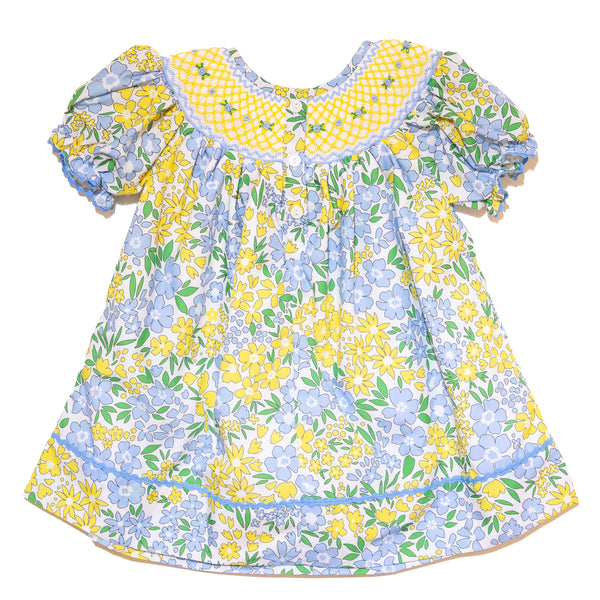 WHOLESALE: Wild Flowers Smocked Dress