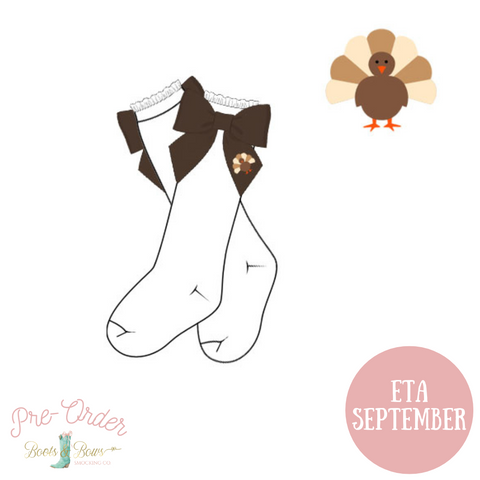 PRE-ORDER: Girls Turkey Socks (ETA September)