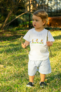 Boys Easter Bunny Short Set